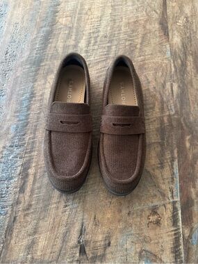 Rothy's Brown Penny Loafers
